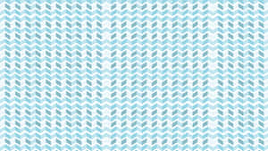 Blue Chevron Pattern Design Wallpaper
