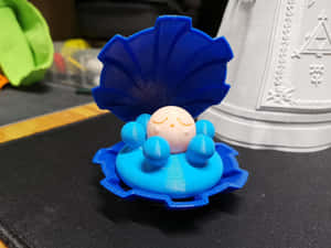 Blue Clamperl Toy Wallpaper