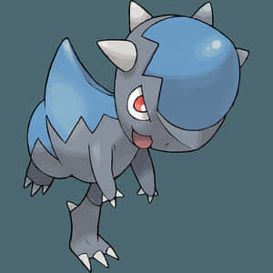 Blue Cranidos Wallpaper