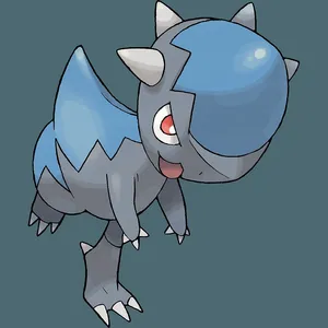 Blue Cranidos Wallpaper