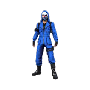 Blue Criminal Bundle On Transparent Background Wallpaper