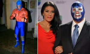 Blue Demon And Monica Carrillo Wallpaper
