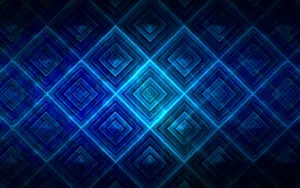 Blue Diamond Abstract Pattern Wallpaper
