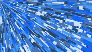 Blue Digital Energy Flow Wallpaper