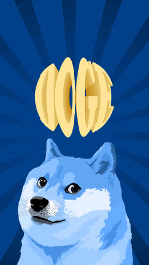 Blue Doge Wallpaper