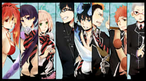 Blue Exorcist Characters Lineup Wallpaper