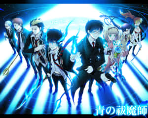 Blue Exorcist Characters Power Stance Wallpaper