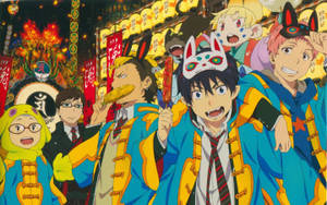 Blue Exorcist Festival Mood Wallpaper