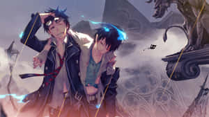 Blue Exorcist Rinand Yukio Wallpaper