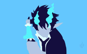 Blue Exorcist Vector Art Wallpaper