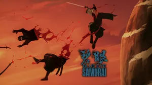 Blue Eye Samurai Action Scene Wallpaper