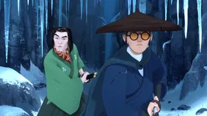 Blue Eye Samurai Standoff Wallpaper