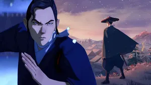 Blue Eye Samurai Standoff Wallpaper