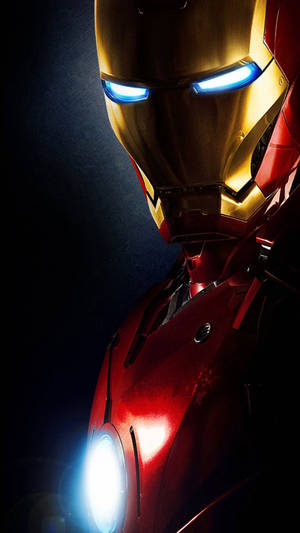 Blue Eyes Of Marvel Hero Ironman Hd Wallpaper