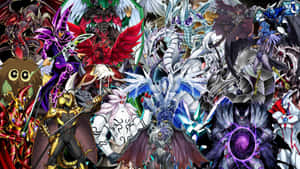 Blue-eyes White Dragon From Yu-gi-oh! In Epic Battle Wallpaper