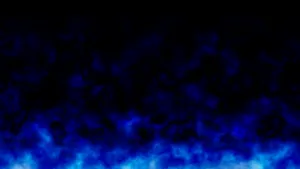 Blue Flames Minimalist Wallpaper