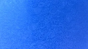 Blue Floral Pattern Background Wallpaper