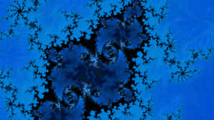 Blue_ Fractal_ Artwork Wallpaper