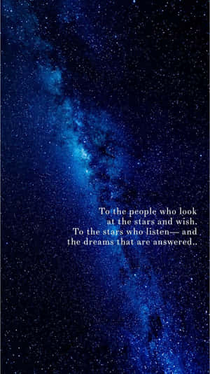 Blue Galaxy Acotar Wallpaper