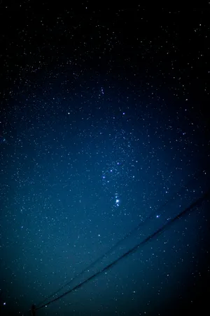 Blue Galaxy Showered With Stars Wallpaper