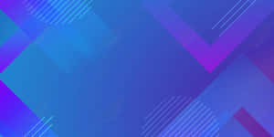 Blue Geometric Abstract Background Wallpaper