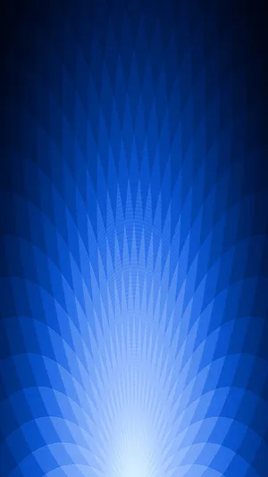 Blue Geometric Abstract Full Hd Phone Wallpaper