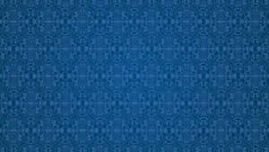 Blue Geometric Pattern Design Wallpaper