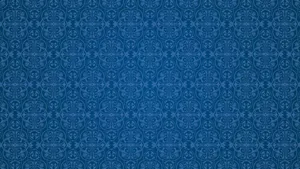 Blue Geometric Pattern Design Wallpaper
