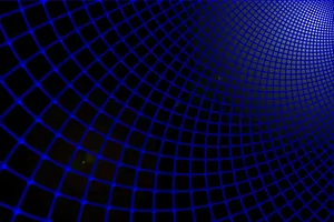 Blue Grid Futuristic Technology Wallpaper