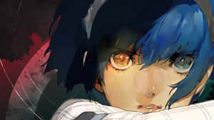 Blue Haired Warrior Wallpaper