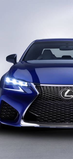 Blue Half Lexus Iphone Wallpaper