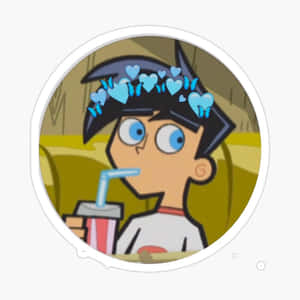 Blue Hearts Danny Phantom Pfp Wallpaper