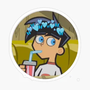 Blue Hearts Danny Phantom Pfp Wallpaper