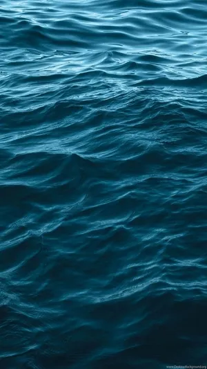 Blue Iphone Xr Calm Waves Wallpaper