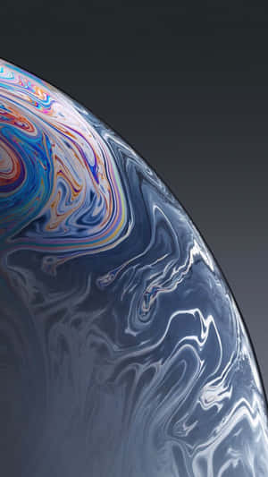 Blue Iphone Xr Close Up Earth Gray Wallpaper