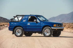 Blue Isuzu Amigo Offroad Wallpaper