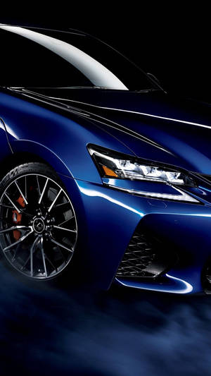 Blue Lexus Headlight Iphone Wallpaper