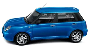 Blue Lifan320 Compact Car Wallpaper