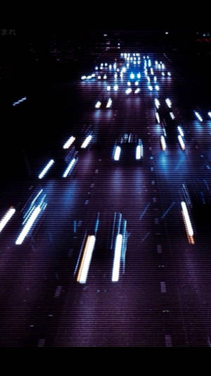 Blue Lights Aesthetic Grunge Iphone Wallpaper