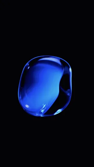 Blue Liquid Iphone Ios 10 Dark Wallpaper