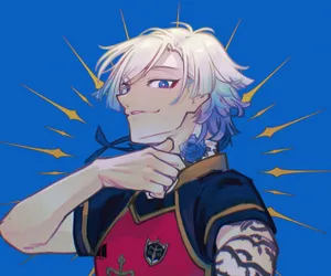 Blue Lock Anime Character Smirk Wallpaper