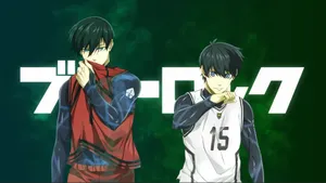 Blue Lock Anime Characters Wallpaper