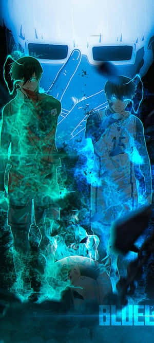 Blue Lock Anime Charactersi Phone Wallpaper Wallpaper