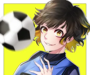 Blue Lock Anime Soccer Passion Wallpaper