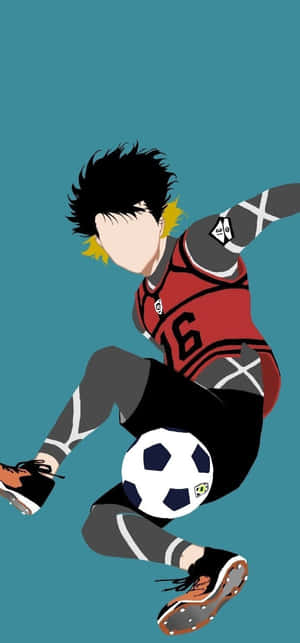 Blue Lock Anime Soccer Playeri Phone Wallpaper Wallpaper