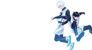 Blue Lock Dynamic Duo Wallpaper