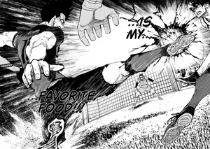 Blue Lock_ Intense Soccer Action Wallpaper