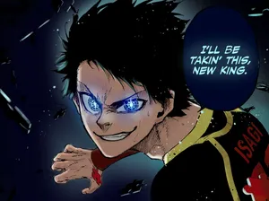 Blue Lock Manga Character Determination Wallpaper