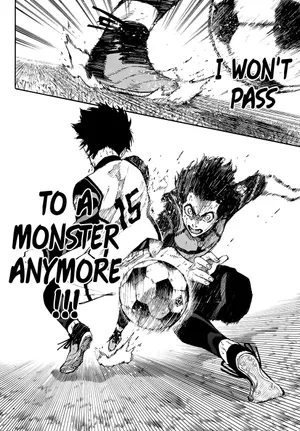 Blue Lock Manga Determined Player Wallpaper