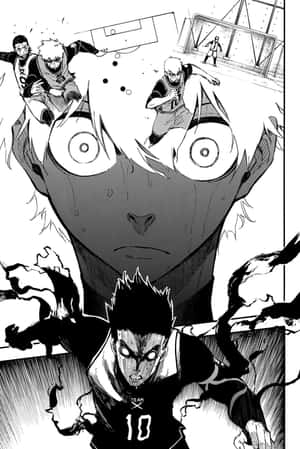 Blue Lock Manga Intensityonthe Field Wallpaper